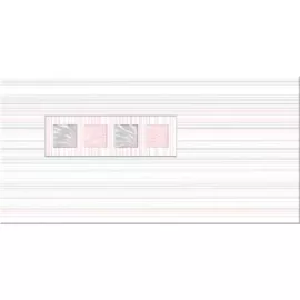 Декор настенный Асти Бьянка Геометрия 201x405 многоцветный