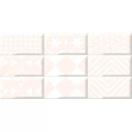 Декор настенный Вог Беж Каре Лайт 201x405 бежевый, изображение 2