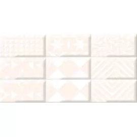 Декор настенный Вог Беж Каре Лайт 201x405 бежевый