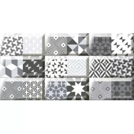 Декор настенный Вог Пазл 201x405 серый