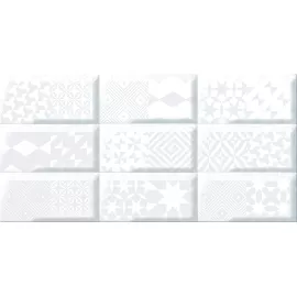 Декор настенный Вог Пазл Лайт 201x405 синий, изображение 2