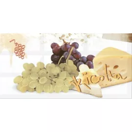 Декор настенный Вог Рикотта 201x405 многоцветный