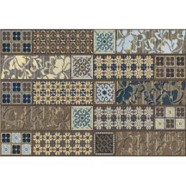 Декор настенный Камлот Мокка Эйша 278x405 коричневый