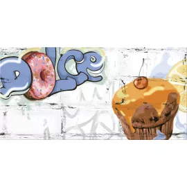 Декор настенный Лофт Дольче 201x405 многоцветный, изображение 2