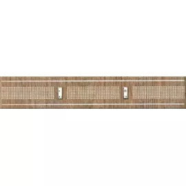 Бордюр настенный Оригами Табакко Прагматика 50x278 коричневый, изображение 2