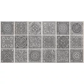 Декор настенный Grazia Grey Nefertiti 201x405 серый, изображение 2