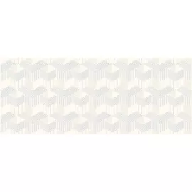 Декор настенный Lounge Light Geometria 201x505 белый