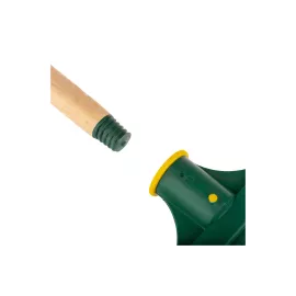 Метла для улицы OfficeClean малая, плоская распушенная, с деревянным черенком 120 см 321504, изображение 2