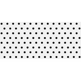 Декор настенный Evolution 200x440 точки черно-белый EV2G441
