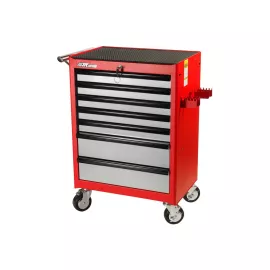 Тележка инструментальная с набором инструментов 7 секций 225 предметов JTC-3931+225, изображение 2