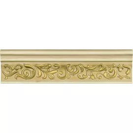 Бордюр настенный Travertino Navona (Травертино Навона) Эмпайер 80x300 светло-бежевый