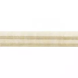 Бордюр настенный Travertino Navona (Травертино Навона) Лондон 50x250 светло-бежевый