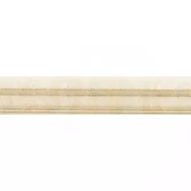 Бордюр настенный Travertino Navona (Травертино Навона) Лондон 50x300 светло-бежевый