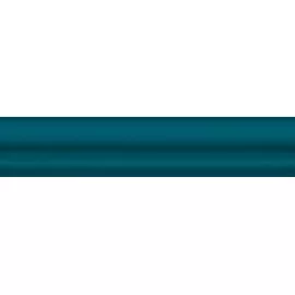 Бордюр настенный Клемансо 30x150 бирюзовый BLD036