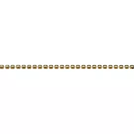 Бордюр настенный Бисер 6x200 золото POD015