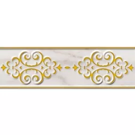 Бордюр настенный Charme Evo (Шарм Эво) Калакатта Делюкс 75x250 белый