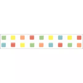 Бордюр настенный Большое путешествие 36x200 белый NT\A151\5009, изображение 2