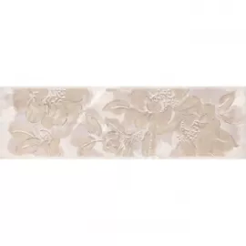 Бордюр настенный Баккара 57x200 бежевый OP\A35\8290