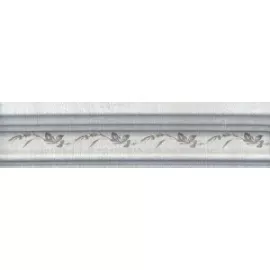 Бордюр настенный Кантри Шик 50x200 серый BLB029