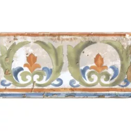 Бордюр настенный Виченца Майолика 72x150 бежевый HGD\A153\17000