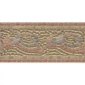 Бордюр настенный Виченца 72x150 золото HGD\B100\17000, изображение 2