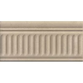 Бордюр настенный Золотой пляж 99x200 бежевый темный 19022\3F