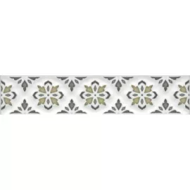 Бордюр настенный Клемансо 31x150 белый STG\A621\17000, изображение 2