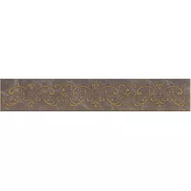 Бордюр настенный Орсэ 72x400 коричневый AD\A364\15106