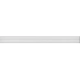 Бордюр настенный Монфорте 34x400 белый LSA013R