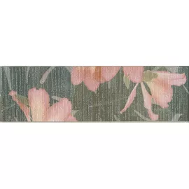 Бордюр настенный Пальмовый лес 77x400 зеленый HGD\A363\6000, изображение 2