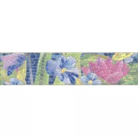 Бордюр настенный Сад Моне 72x300 синий HGD\A95\11000RL