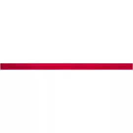 Бордюр настенный из стекла Соло 20x600 красный 1