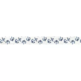 Бордюр настенный Марсель якоря 47x500 белый, изображение 2