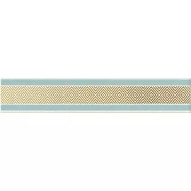 Бордюр настенный Спига 72x400 голубой OP\B209\15079 (28)