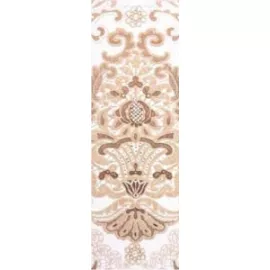 Бордюр настенный Органза 130x400 бежевый 4