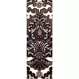 Бордюр настенный Органза 130x400 черный 5, изображение 2