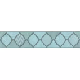 Бордюр настенный Фоскари 54x250 бирюзовый OP\A27\6331, изображение 2