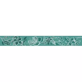 Бордюр настенный Еlissa Мare Fiore 62x505 зеленый, изображение 2