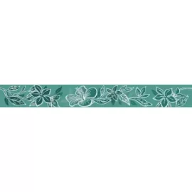 Бордюр настенный Еlissa Мare Fiore 62x505 зеленый