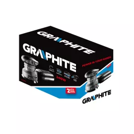 Эксцентриковая шлифовальная машина GRAPHITE 59G343, изображение 3