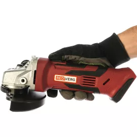 Аккумуляторная угловая шлифмашина REDVERG RD-AG18V 6628357, изображение 3