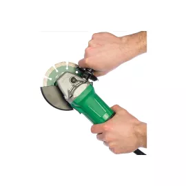 Угловая шлифмашина Hitachi G13SS2-NU + алмазный диск Carat, изображение 4