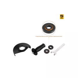 Углошлифовальная машина Зубр ПРОФЕССИОНАЛ УШМ-П125-1000, изображение 5