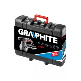 Эксцентриковая шлифовальная машина GRAPHITE 430Вт, диск 125/150 мм 59G347, изображение 4