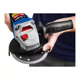 Угловая шлифовальная машинка ЗУБР УШМ-П125-1400 ПСТ, изображение 4