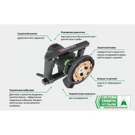 Шлифовальная машина для бетона EIBENSTOCK EBS 125.4 O 06324000, изображение 5