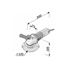 Угловая шлифовальная машина FLEX L 15-11 125 230/СЕЕ арт.447692, изображение 3