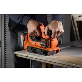 Бесщеточная ленточная шлифмашина AEG BHBS18-75BL-0 4935459582, изображение 4