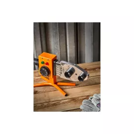 Аппарат для сварки пластиковых труб Kilux 800Вт, 4 насадок 20-40мм, металлический кейс GP63TE, изображение 5