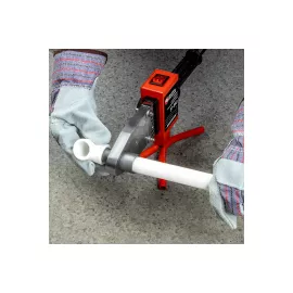 Сварочный аппарат для пластиковых труб QUATTRO ELEMENTI ST-850 850 Вт, насадки 20-32 мм, кейс 793-329, изображение 3